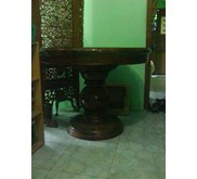 Meja Bundar (Round Table) Teakwood