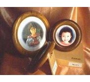 frame pigura kayu jati bulat
