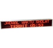 Display Jadwal Sholat