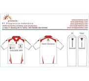 Gambar model kaos polo shirt toyota
