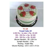 Towel Cake / Souvenir Handuk TC29