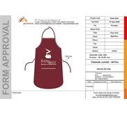 Desain celemek Satay Spot