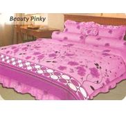 Sprei-Bed Cover Kintakun ( beauty pinky )