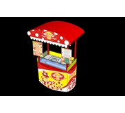 franchise jamur crispy tipe Booth
