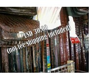 CrocodileSkin Belt