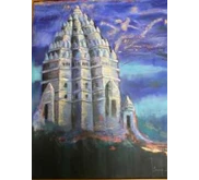 lukisan candi prambanan