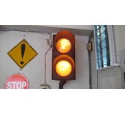 WARNING LIGHT LED YELLOW-YELLOW