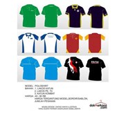 produksi dan desain poloshirt bordir/sablon