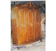 Almari pakaian Kanopi pintu 3