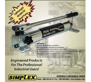 P-60 high pressure hand pump