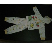 stelan piyama bayi topi