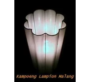 Lampion Kringkel Motif bunga