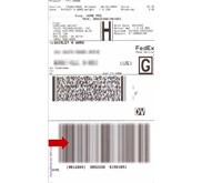 contoh 4 Pencetakan Label Barcode