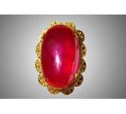 Natural Super Ruby Star Vivid Red ( Code : RBS 042)