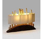 Standing Rustic Table Lamp