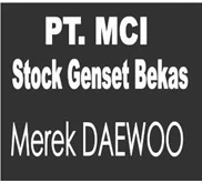 Genset Daewoo Bekas