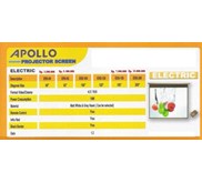 Layar OHP Electric APOLLO 80