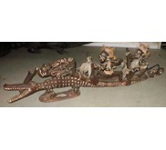 Patung Perahu Asmat