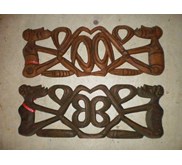 Hiasan dinding dari ukian kayu - 2