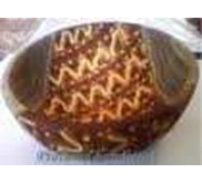 BATIK WOODEN BOWL