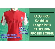 Polo shirt lakos cotton model sport wear - bordir
