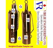 botol sample can, sampel can, brass, stainless steel ( sus) , kuningan, almunium, tembaga, weighted beaker, petroleum oil sampler, weighted bottle plug sampler, botol sampel minyak, Oil Sampler Copper, astm SAMPLING CANS, Liquid Oil Thief