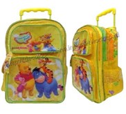 Tas sekolah trolley pooh import