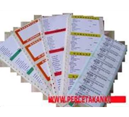 Sticker Continuous / Sticker Lobang Tepi