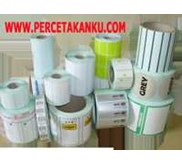 Roll Sticker Polos atau Cetak