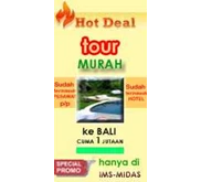 SPECIAL LIMITED OFFER ! ! ! TOUR BALI 1 Jutaan ( Sudah termasuk Hotel & Tiket Pesawat pp) ! !