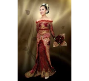 kebaya dramatic red SFV