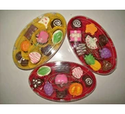 Coklat Praline Toples oval