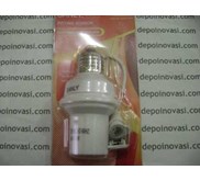Fitting Lampu Otomatis Sensor Cahaya
