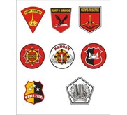 Sticker Korps/ Logo Instansi