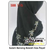 Kerudung Sulam Bawah Cantik