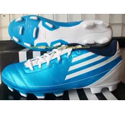 SEPATU BOLA ADIDAS ADIZERO F5 TRX FG -Cyan/ White-