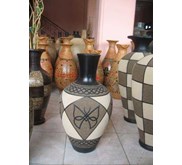 Guci Pasir Motif Kupu 1m, 80cm, 60cm, 40cm