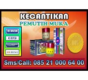 TENSUNG( CREAM PEMUTIH WAJAH HERBAL SIANG MALAM)