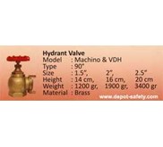 HYDRANT VALVE / VALVE / COUPLING MACHINO