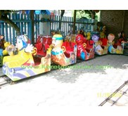 Mainan Kereta Mini Fiber Triplek Engkel
