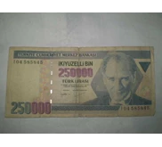 uang turki 250000