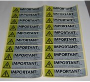 STICKER LABEL / LABELING STICKER