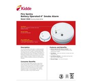 SMOKE DETECTOR PHOTOELECTRIC FIRE SENTRY model P9050