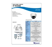 Web Dome Camera Merk Kiseki/ CCTV KIseki