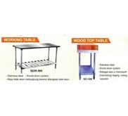 & Produksi Meja Stainless Knock Down | Work Table Stainless | Meja Stainless