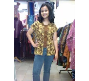 blouse gadis bahan katun