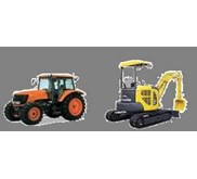 KUBOTA Tractor & KOMATSU Mini Excavator | ( TRAKTOR KUBOTA)