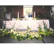 Bunga Gereja Altar Church Flowers