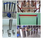 Tiang Antrian Stainless 