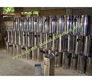 Standing Ashtray Stainless